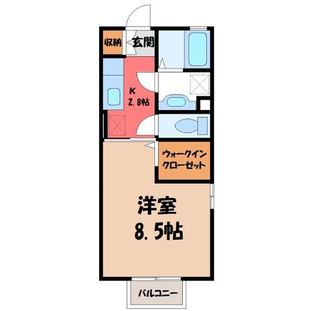 ラフィーネの物件間取画像